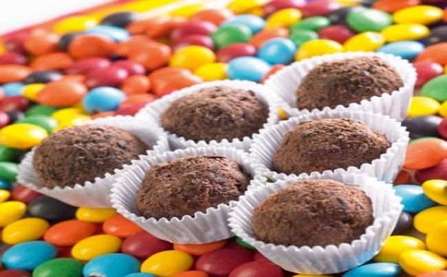 Melcochas de chocolate